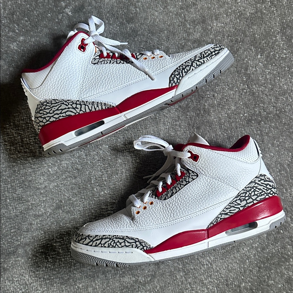 JORDAN 3 RETRO “CARDINAL”